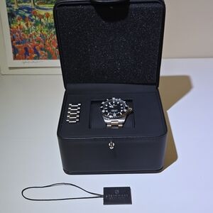 Black and Silver Men's Watch